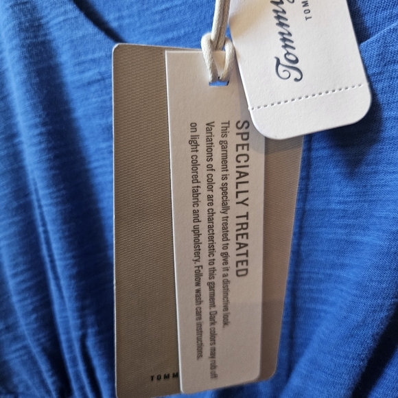 Tommy Bahama Arden Short Ruffle Dress (Cobalt Sea) - Picture 6 of 8